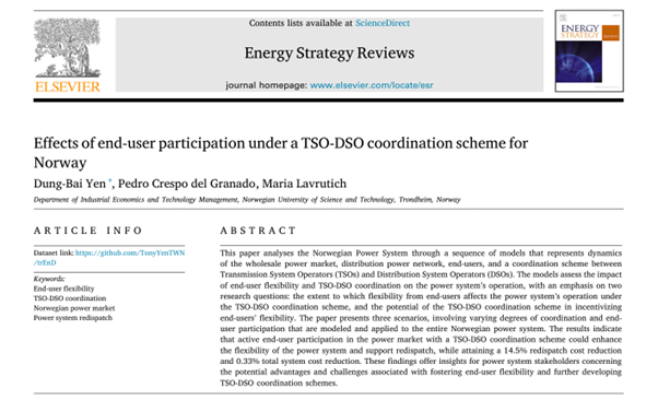 New Research from PowerDig Highlights Benefits of End-User Participation in Norway’s Energy Market